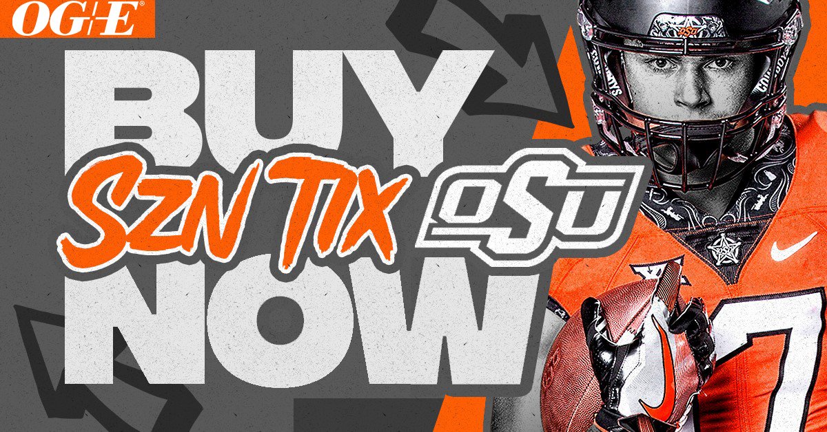 🏈 Be sure to stop by south fan assistance at BPS today during open practice for more info on <a href="/CowboyFB/">OSU Cowboy Football</a> season tickets! Fans can also pick up schedule cards and posters.

🎟 Visit okstate.com/tickets for more ticket info. #okstate #GoPokes