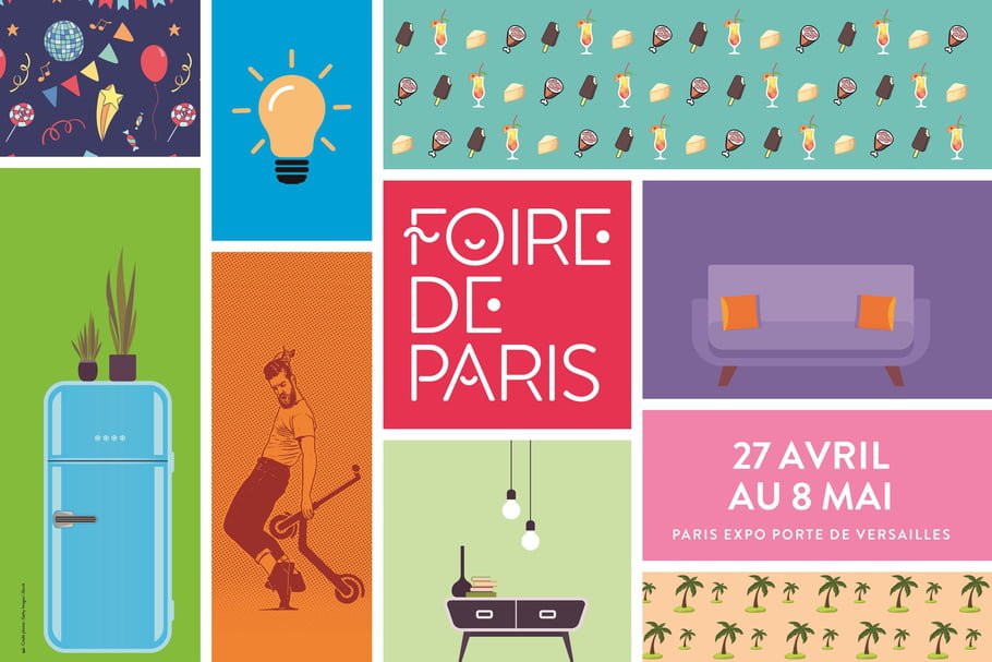 Pour la première fois, VÉRANDALINE participe à la foire de Paris du 27 avril au 8 mai, avec un stand inédit, Pavillon 1, emplacement G41.
Partagez cette info et tentez de gagner deux places pour la foire ! 🎁 🎁
➔ Tirage au sort le 23/04/2019, 10 invitations pour 2 personnes