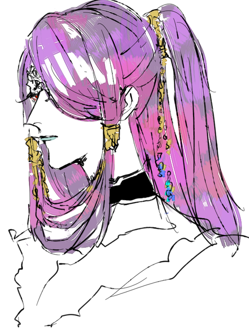 ハーフアップのtwitterイラスト検索結果 ハーフアップのtwitterイラスト検索結果