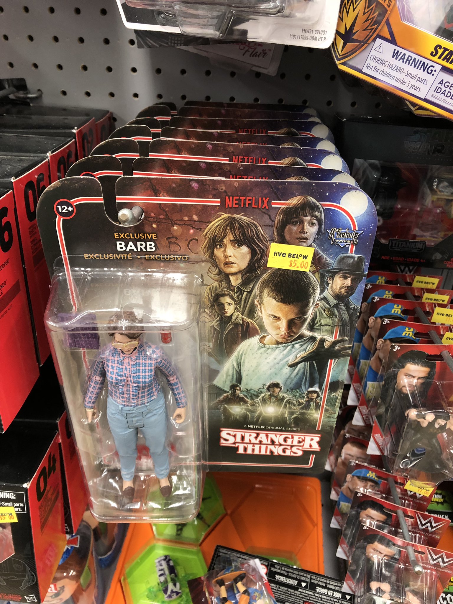 McFarlane Toys Stranger Things BARB 6 Action Figure Gamestop Exclusive  NETFLIX