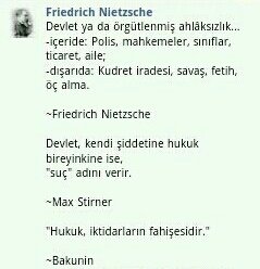 alparartash's tweet photo. #Nietzsche #Bakunin #Max_Stirner
#hukuk #Anarşizm #polis https://t.co/B3YfFFDZnY