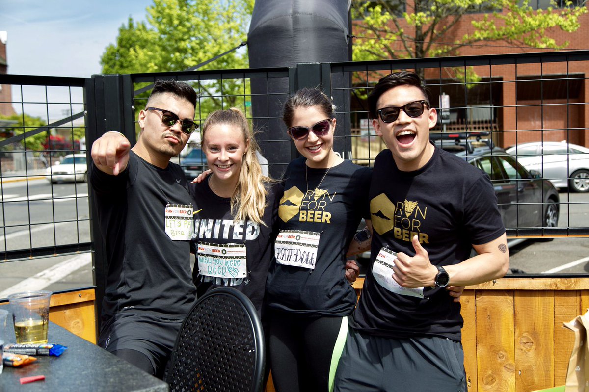 We’re excited to be running again at <a href="/Heathen_Brewing/">Heathen Brewing</a> on April 27! Back by popular demand, get one of these rad logo mashup T-shirts! Select the shirt option with registration for just $10 more. buff.ly/2Uw0sYd