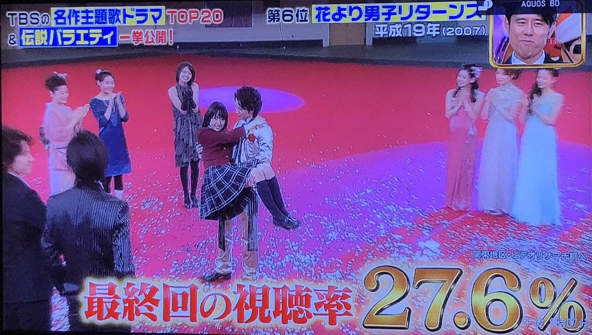 Mai お姫様抱っこをして司とつくしが愛おしそうに見つめ合うところが素敵だった 私の人生を変えたドラマであり 花男がなければ真央ちゃんにも嵐にも出逢うことはなかったと思う またいつかこのメンバーが揃える日が来ることを楽しみに待っています