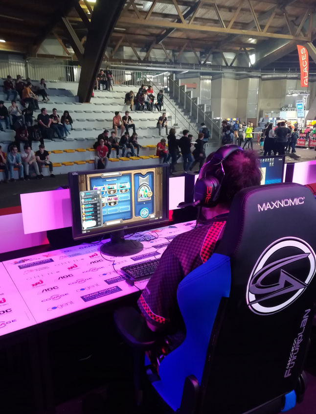GamersAssembly's tweet photo. Coup d'envoi de la finale du #TEGP Hearthstone sur la scène secondaire de la #GA2019 👀 @TEGP86
📺 https://t.co/3TtRJtwVpB https://t.co/AmyaEJKI81