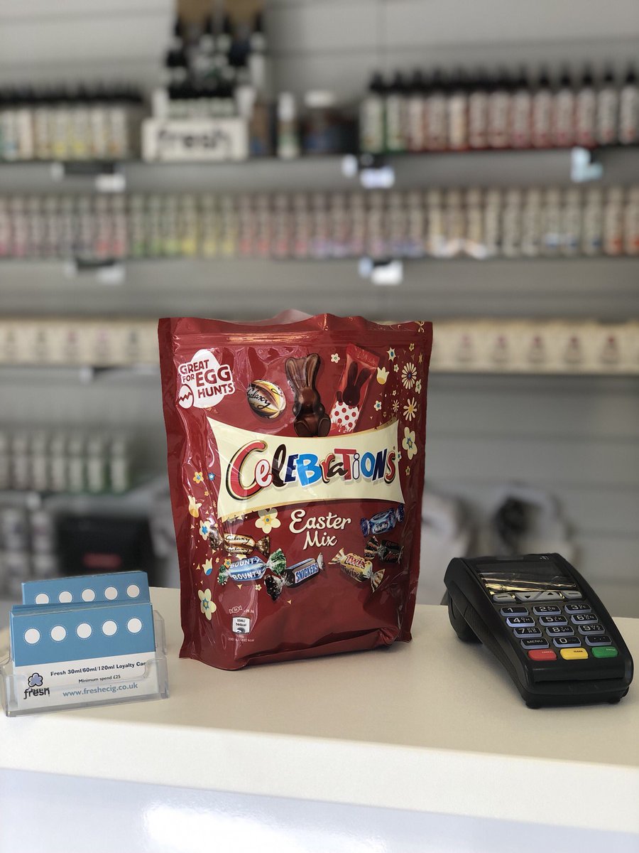freshecig's tweet photo. Pop in and take some chocolates if your passing 😁 

Https//:https://t.co/e0y5TNIRbL 

🍭 🍫 🍬 🐣

#vapeshop #cbd #eliquid #leeds #bradford https://t.co/mLEbzodZ1A