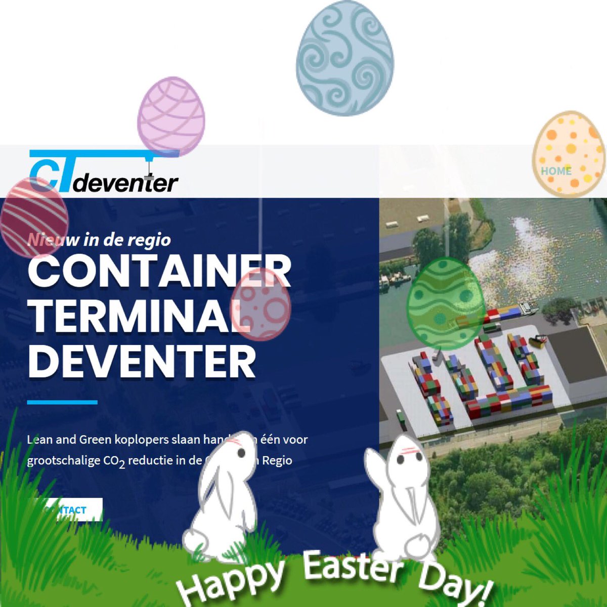 CTdeventer's tweet photo. Wij wensen u hele fijne Paasdagen. Happy Easter. https://t.co/wM2FQNomw3