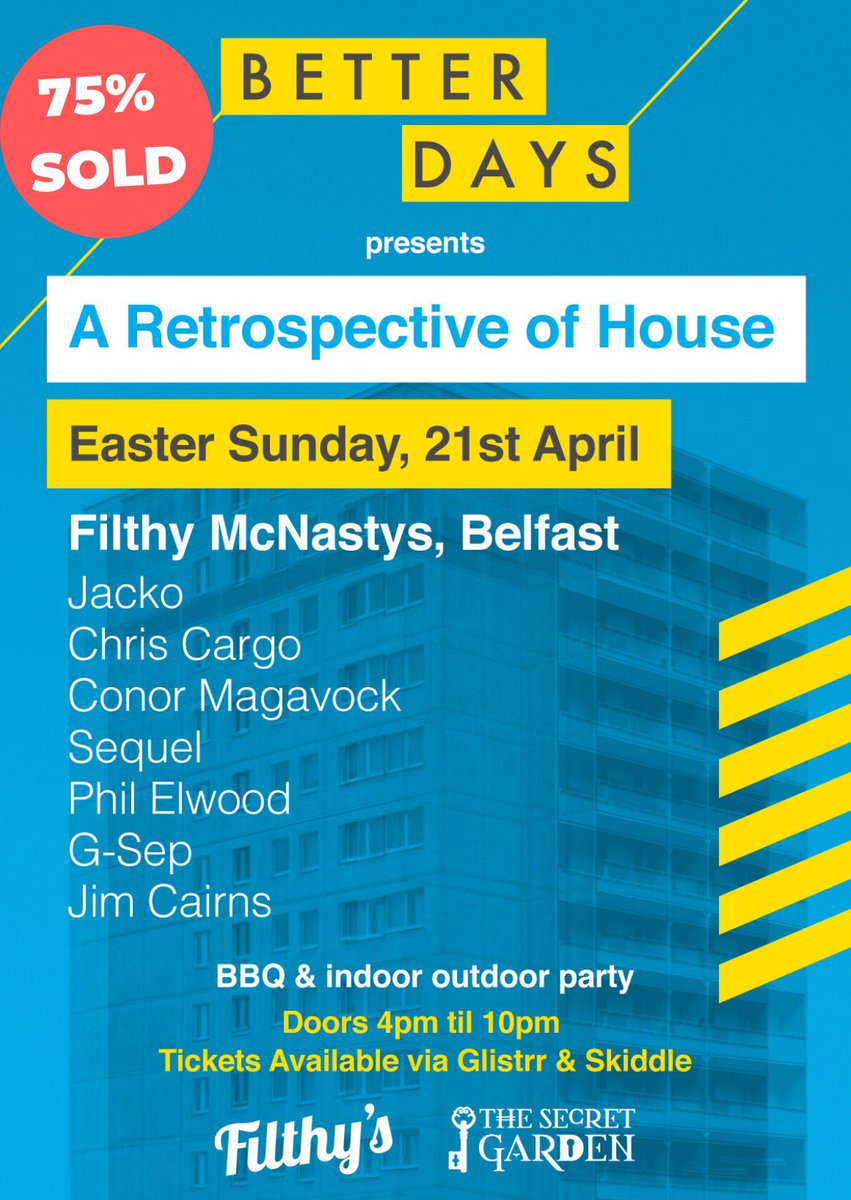 chriscargo's tweet photo. Not long now #eastersunday #party
Tickets flying for this years Get yours via the link below
https://t.co/WXvumcAeHS
#filthymcnastys #takeover #daytimeraving @FilthyQuarter #betterdays @conormagavock @MarkjacksonDJ https://t.co/cFn9FWt4Cj