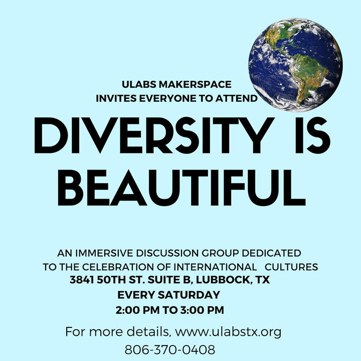 UlabsTx's tweet photo. #SaturdayWorkshops #events #diversity #technology #internationals #community #ulabsmakerspce https://t.co/m9PWuF7D2u