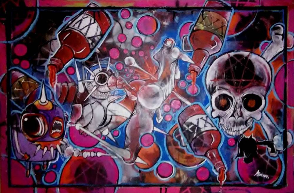 macabregallery's tweet photo. Toxik by Todd Sullivan

Orders: info@macabregallery.com
https://t.co/NfNXbkJn2b https://t.co/U2bEa00Io1