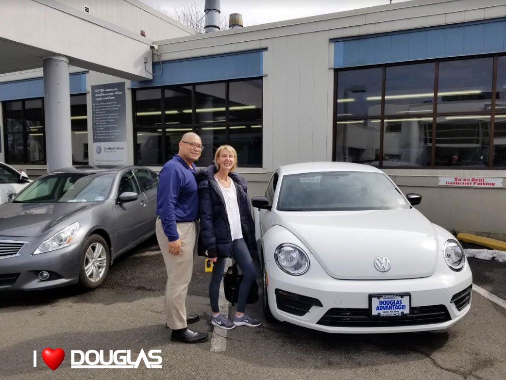 Happy Douglas Volkswagen customers taking delivery of their New Volkswagens during the SignThenDrive Sales Event! See our current Lease Offers here; bit.ly/2KS0p8y