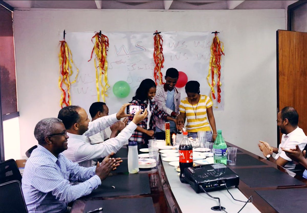 samrawi04767055's tweet photo. Celebrating first year anniversary of Internet provision. I am humbled to work with these vibrant people #weKeepOnGrowing #websprix #historyinthemaking #letsGoWebSprix ππ½ #amazingcolleagues #GodBless! https://t.co/uV3WFH4YAX