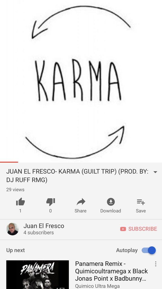 XxEl_FrscoxX's tweet photo. CHECK OUT THE NEW SONG ON YOUTUBE!!! JUAN EL FRESCO- KARMA (GUILT TRIP) SHIT IS 🔥🔥SHARE! LIKE! COMMENT! SUBSCRIBE!!! https://t.co/VaNg3LVe9A
