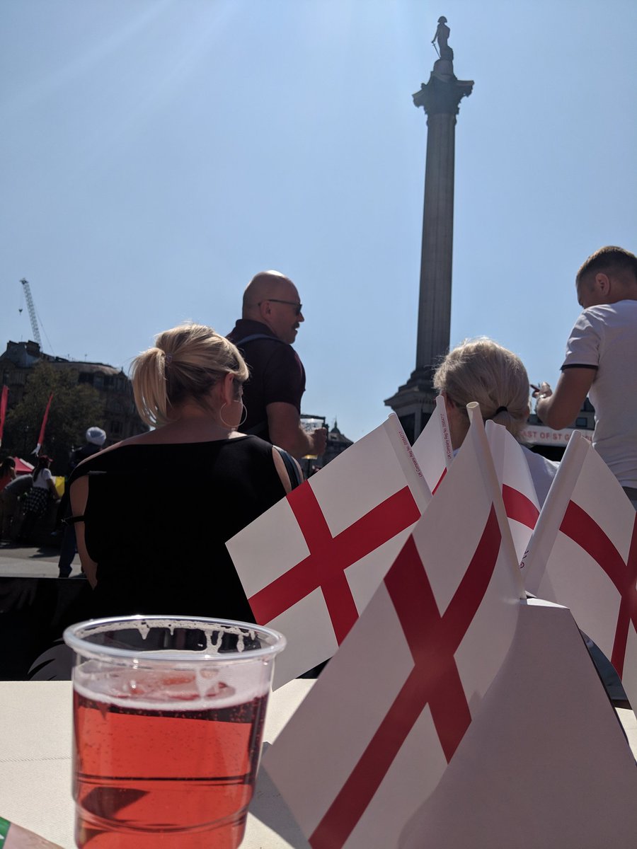 LVEL's tweet photo. #londonisopen #stgeorgesdayldn https://t.co/yUzb95v3RQ