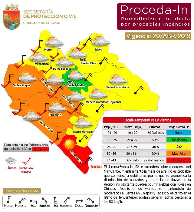 Secretaría de Protección Civil de Chiapas tweet media