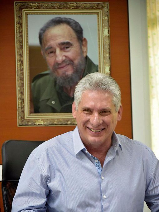 ElbaRosaPM's tweet photo. Muchas felicidades para nuestro Presidente @DiazCanelB por el día de su cumpleaños, gracias por su ejemplo permanente. #SomosContinuidad. https://t.co/kFWb1WKeZa