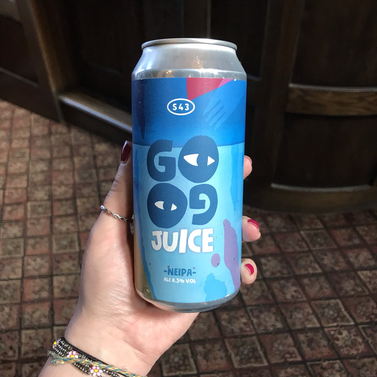 Get garn👊💙
.
Easter weekends bevvies are looking pretty fly 
.
<a href="/S43Brewery/">S43 Brewery</a> | NEIPA | 6.5%
.
#beer #s43 #sunderland #drinklocal #delish #easter #gogo