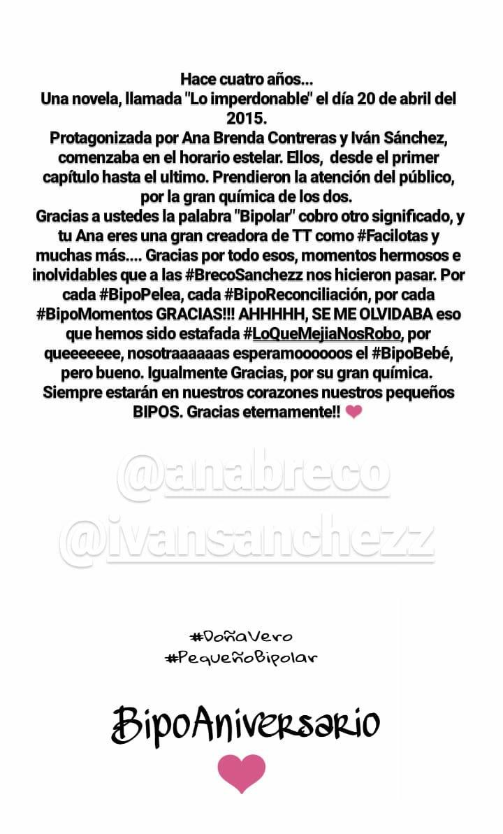 bipos_lovers's tweet photo. ❤ @anabreco @ivansanchezz_ ❤
#4BipoAniversario #BipoAniversario
#PequeñosBipolares #DoñaVero #PequeñoBipolar #Facilotas #BipoPeleas #BipoReconciliación #BipoMomentos https://t.co/5r8Yot4kL9