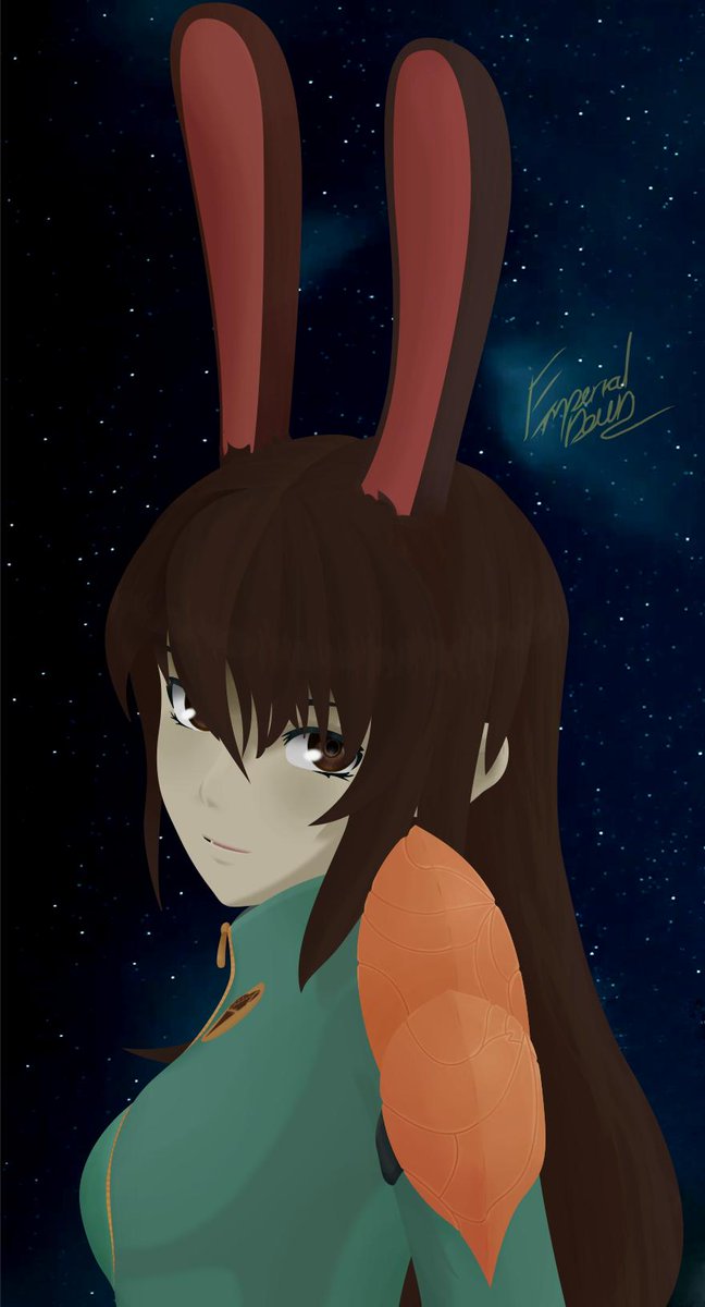 Emperial_Dawn's tweet photo. 🎇 💛 Happy Easter 2019  😊 🎇

RWBY / Velvet Scarlatina, Easter Bun (Digital, [Concept Colour]) 💙🐇🥚📷

   ▶ https://t.co/Tl5WMX5ATI

@CaitiWard_ @RoosterTeeth #RWBY #Roosterteeth #Velvet #Easter #FanArt #Digital
   #EasterBun #ConceptColour https://t.co/AHuD0sM8LC