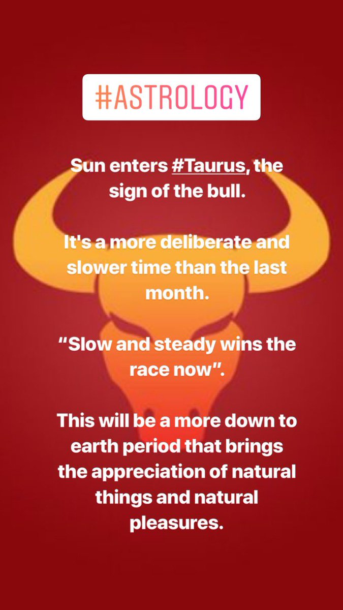amilcarivan's tweet image. #astrology #sunintaurus #taurus #TaurusSeason