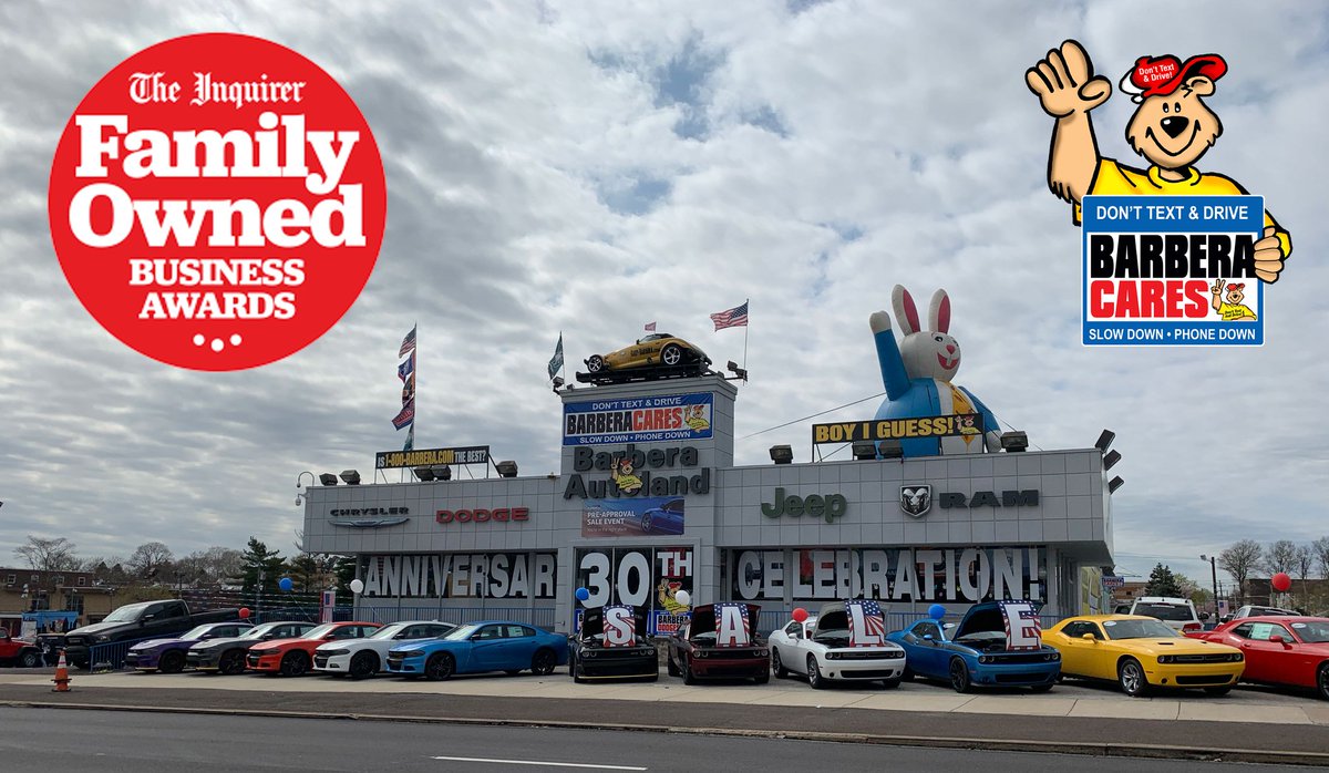 #DidYouKnow: Gary Barbera's father, Eugene Barbera, planted the automotive seed in Fishtown with his auto body shop where Gary &amp; his siblings worked. Over three decades later, Barbera's on the Boulevard is one of the most well-known dealerships in Philly! bit.ly/2PCV2rq