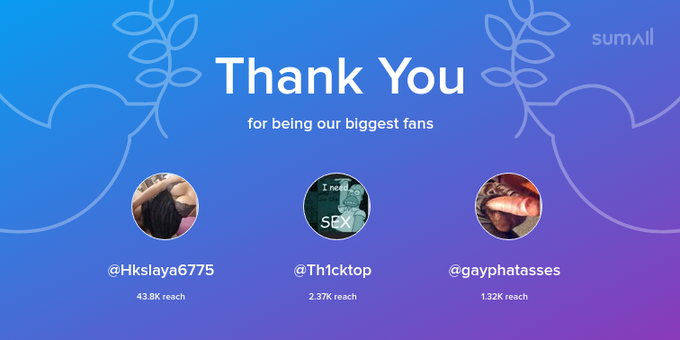 Our biggest fans this week: @Hkslaya6775, @Th1cktop, @gayphatasses. Thank you! via https://t.co/MQbZ2Va1B6<a class="tags" target="_blank" title="On Twitter" href="/?out=eyJ0eXAiOiJKV1QiLCJhbGciOiJIUzUxMiJ9.eyJpYXQiOjE3MjA1MDMzMDgsImlzcyI6InR3cG9ybnN0YXJzLmNvbSIsIm5iZiI6MTcyMDUwMzMwOCwiZXhwIjoxNzUyMDM5MzA4LCJyZWRpcmVjdF91cmwiOiJodHRwczovL3R3aXR0ZXIuY29tL0hrc2xheWE2Nzc1In0.alpfvH7rSQleemTJXO4Yo-SlV9tBBdPG5uYoOVtnRNGAvwDuB5BTb4yzofUnEEuUK49HV2U5a_gpXLqygK2vSg">@Hkslaya6775</a><a class="tags" target="_blank" title="On Twitter" href="/?out=eyJ0eXAiOiJKV1QiLCJhbGciOiJIUzUxMiJ9.eyJpYXQiOjE3MjA1MDMzMDgsImlzcyI6InR3cG9ybnN0YXJzLmNvbSIsIm5iZiI6MTcyMDUwMzMwOCwiZXhwIjoxNzUyMDM5MzA4LCJyZWRpcmVjdF91cmwiOiJodHRwczovL3R3aXR0ZXIuY29tL1RoMWNrdG9wIn0.iMhbMA6STp1JLhndKwT4CLmq0GwJjGqXb2n4FjrXdeHWCOgNdJxFkiKQmpulFNr5dydxIQb3rC3gU5JJkMPktw">@Th1cktop</a>