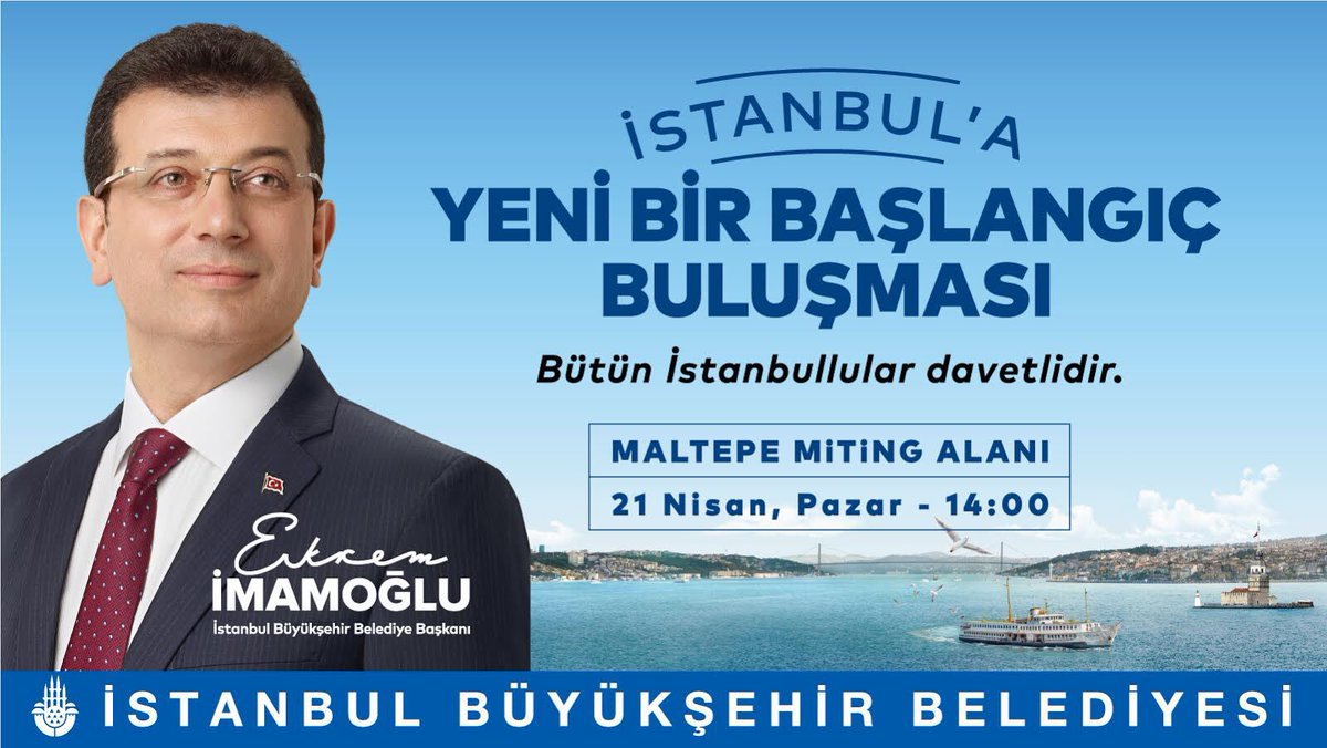 Artık ayrımız gayrımız yok, tüm İstanbul hep birlikte Maltepe'de “Yeni Bir Başlangıç” için buluşuyoruz.