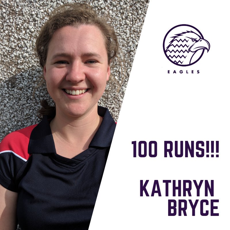 ScotlandEagles's tweet image. She's only gone and got 💯! Outstanding from @Kathryn_Bryce! Eagles are now 208-2 off 37 #GoEagles🦅