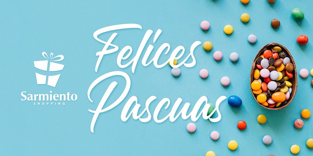 SarmientoShop's tweet photo. ¡Feliz domingo de #Pascuas!🐰 

✨ Un día para compartir en familia, con amor y alegría. 
¡Los esperamos!✨ https://t.co/oxLTmH8yzW