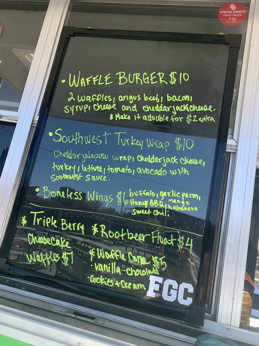 CooknItUpFood's tweet photo. Come on out to @bleugarten today, it’s beautiful and we have some amazing specials! Come check out our Waffle Burger and our Triple Berry Cheesecake Waffles! #gartening #patiovibes #midtownwalkabout #midtownokc #waffles #cheesecake #burger #tacos #cheers #beergarden #okcfoodtruck https://t.co/uADxcooBYj