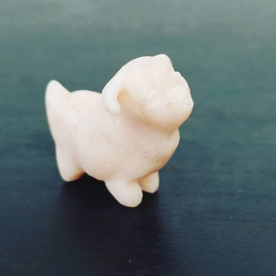 Krisaelaa's tweet photo. Of course I had to sculpt a baby goat ๐ can't wait to see the details after painting this little guy! This cutie is super small, only about an inch or so long!
#clayfigurine
#claysculpture
#clayfordays #supersculpey #tinysculpture #minisculpture #goatsculpture #goatie https://t.co/RjJUfM96FQ