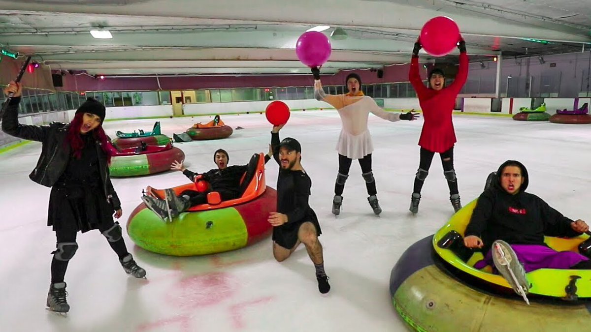 EltonCastee's tweet photo. TFIL is BACK! 

3 people who RT will win $25 Gift Cards!!

OVERNIGHT IN AN ICE RINK! WE GET CAUGHT! w/ @ItsCoreyScherer @AndreaRussett @SamandColby @CorbinReinhardt 

WATCH IT NOW! 👇🏼
https://t.co/8T9aHWnsf6 https://t.co/J3tIjsDDPY