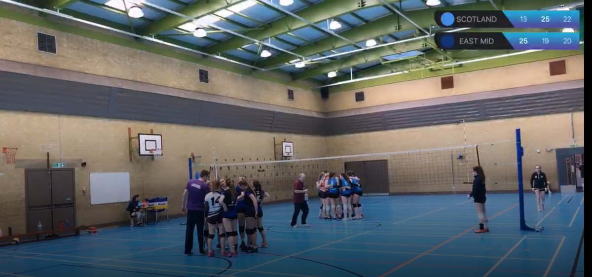 It's been great to compete against the Scottish Junior Girls (<a href="/scottishvb/">Scottish Volleyball</a>) team today. Our girls really enjoyed the experience. We hope you have a good journey home,  and thanks for the birthday cake! Thanks to <a href="/BlackCountryVC/">Black Country VC</a> for hosting too.