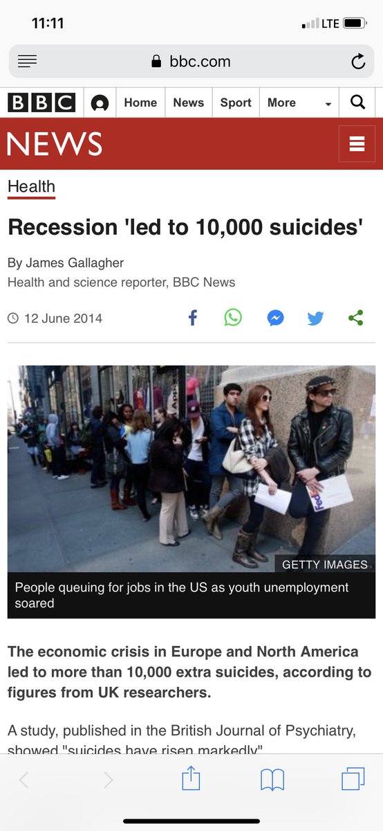 CapitalismCrime's tweet photo. Periodic reminder that working people die every time the capitalist elite crash the economy https://t.co/Vs5dgTpSrc