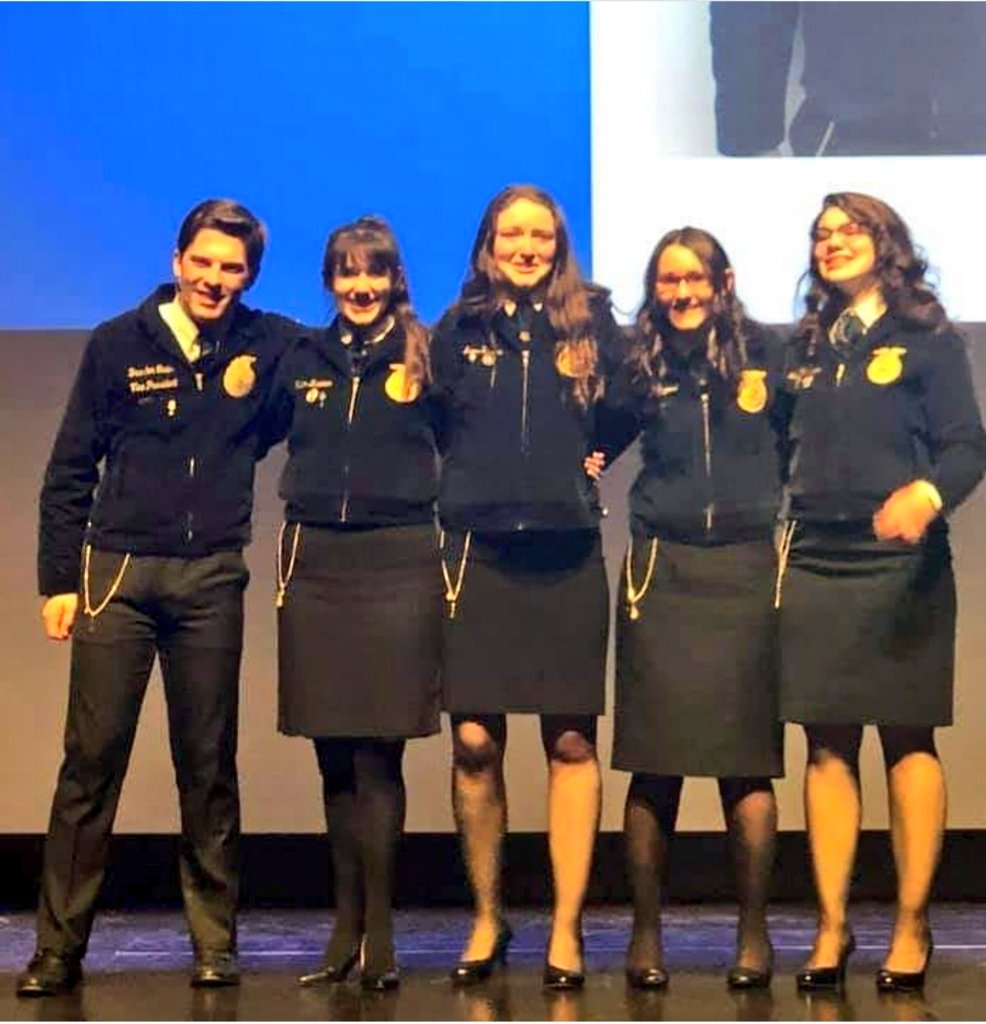 Congratulations to the newly elected 2019-2020 <a href="/AlaskaFFA/">Alaska Association</a> State Officer Team!!! #ForgeALegacy
