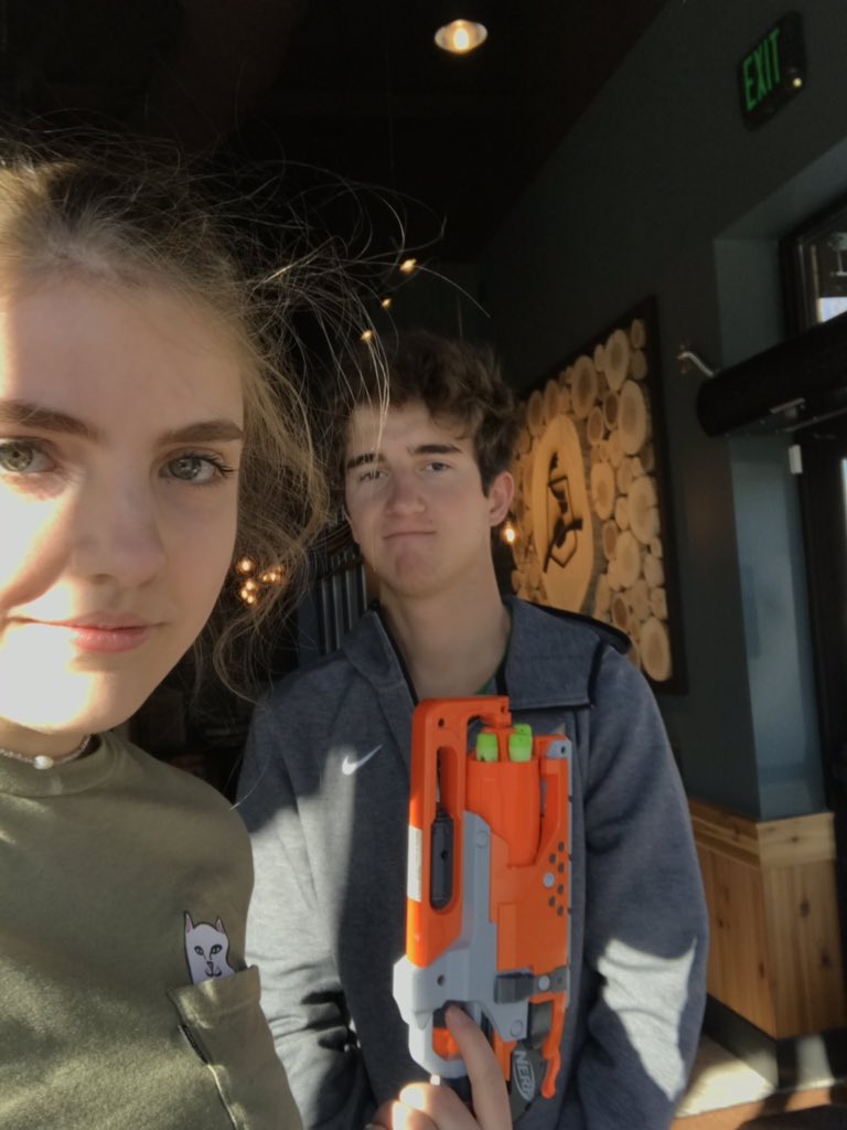 attentiondefic8's tweet photo. @SophomoreNerf19 one down on @VeggieSqua https://t.co/hQyuYShfRb