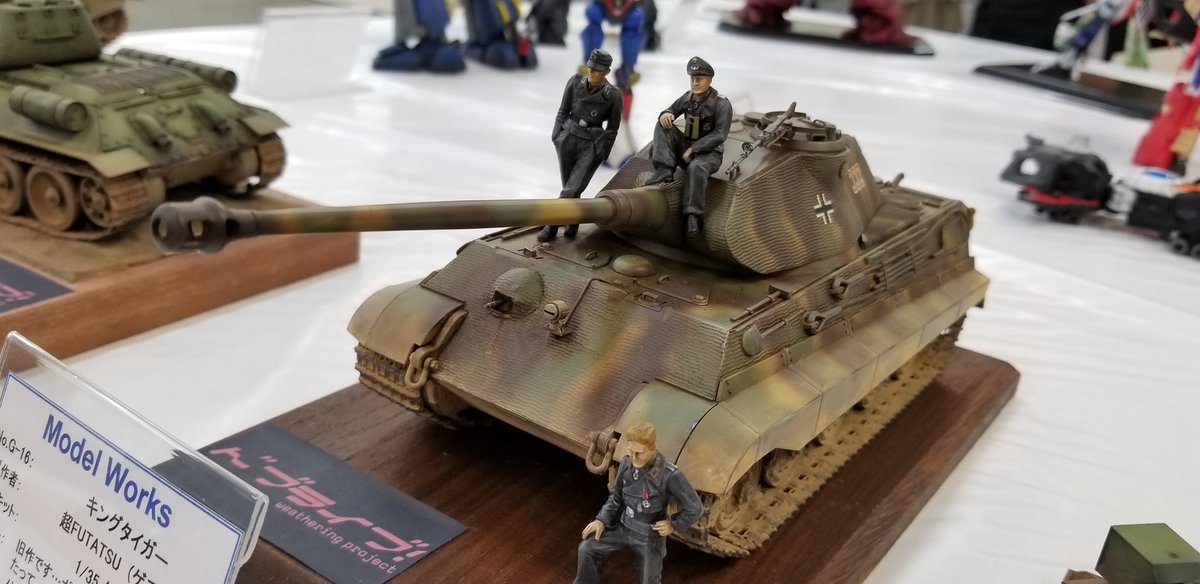 take_gyonou's tweet image. モデルワークスさんの展示会その2
#ModelWorks