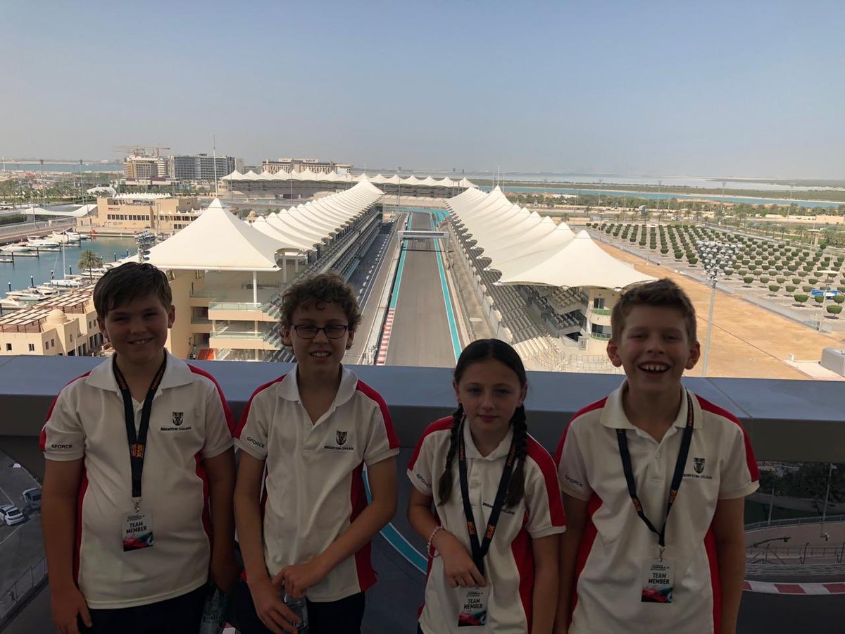BrightonDubai's tweet image. Our Year 7 Formula Ethara team enjoyed a day down at Yas Marina Circuit today. It’s fantastic to be involved in the competition and we’re proud to say the pupils won the ‘Teamwork Award’. What a brilliant achievement for everyone involved! #Formula1 #FormulaEthara 🏎🏁