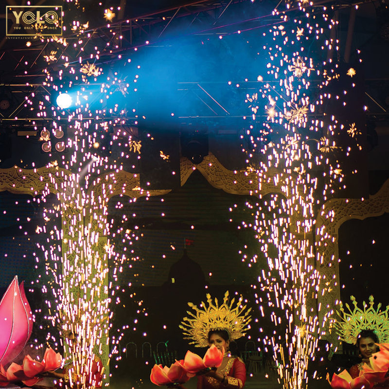 YoloEntOfficial's tweet photo. A blast of sparkles for the beautiful couple while they make their way to a new journey in life ✨♥️
Bride &amp; Groom: Priyanka &amp; Vinayendra 
Venue: @TajFalaknuma 
Pictures By: @reelsandframes 
#VinningPri 

#YOLO #YOLOEntertainment #YouOnlyLiveOnce #Weddings #Events #YOLOEvents https://t.co/atuVbpHMSR