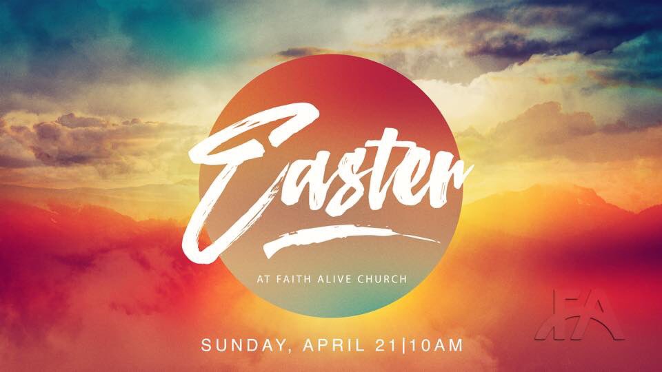 FaithAliveNB's tweet photo. Join us tomorrow morning at Faith Alive Church for Easter Sunday! Service begins at 10am. Hope to see you there! He is Risen! #facnb #EasterAtFAC #lovinggod #lovingpeople #changinglives https://t.co/eKMdO4Pb81