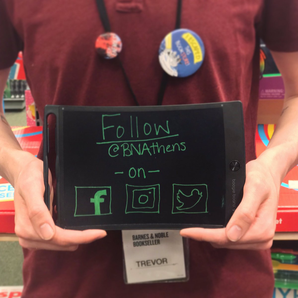 Barnes&Noble Athens tweet media