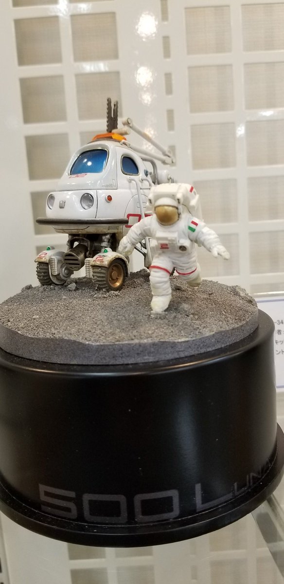 take_gyonou's tweet image. モデルワークスさんの展示会その5
ネコワークスさんのヴィネット3
何を使ってこうなったのか？
言われるまで解らなかった。#ModelWorks