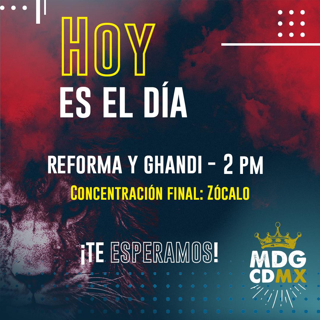 MarchadeGloria_'s tweet photo. ¡Hoy es la marcha más grande en adoración a Jesucristo!
Lleva tus banderas, tambores, panderos y toda la actitud para disfrutar de este gran día.
No olvides compartir con nosostros tus mejores momentos de la marcha en Twitter con los hashtags #mdg19 y #yomarchoporunavivamiento https://t.co/iN0Wxuo8wo