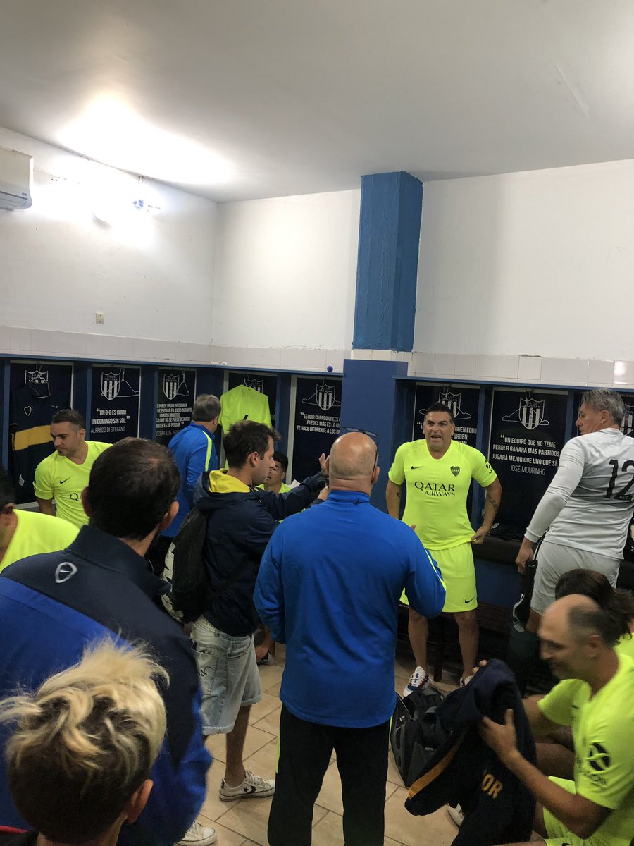 BocaJrsSenior's tweet photo. La previa!! Hoy Boca va Racing!! https://t.co/bmz2tvqnOQ