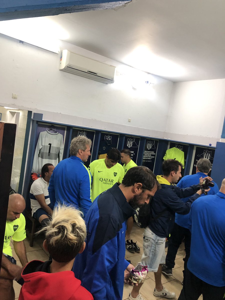 BocaJrsSenior's tweet photo. La previa!! Hoy Boca va Racing!! https://t.co/bmz2tvqnOQ