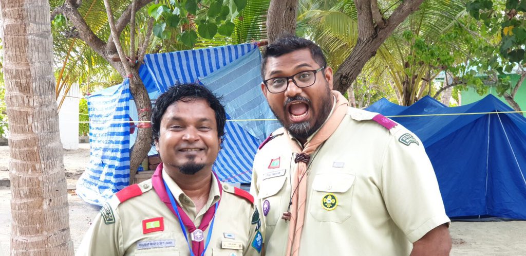 ashrafwahyd's tweet photo. After 13 Years, Tranining Team has organized Advance Unit Leaders Training Course. Proud to be part of the training! #ScoutsMV #Training #ScoutsofMaldives https://t.co/Vftp8IYM8H