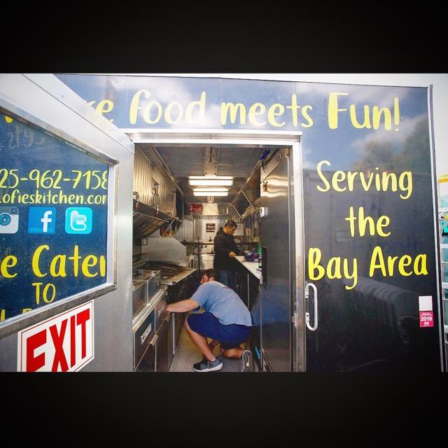 Ofie's kitchen will be at the Oakland Harborside today starting at 10am!