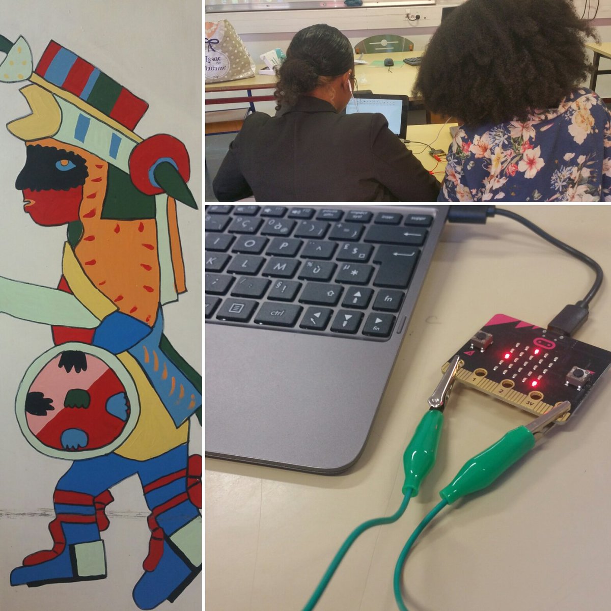 NARI_DANE94's tweet photo. #Microbits et #codeyrocky , la @DANECreteil a encore frappé fort à @Blum_Creteil vendredi. #10001codeurs en classe, de la primaire au lycée, objectif atteint avec @DANE_94_Creteil @DANE_93_Creteil et @DANE_77_Creteil https://t.co/fFdAg8JFO4