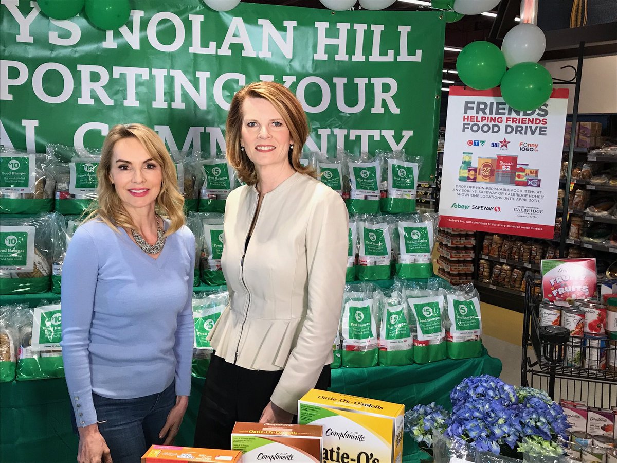 CTVTaraNelson's tweet image. We are halfway through ⁦@CTVCalgary⁩ #FriendsHelpingFriends campaign for ⁦@CalgaryFoodBank⁩ ~ pls consider a donation this Easter wknd, prepackaged hampers avail ⁦@SafewayCanada⁩ ⁦@sobeys⁩ or drop off ⁦@CalbridgeYYC⁩ #Feedyyc ⁦@CTVLaneFraser⁩
