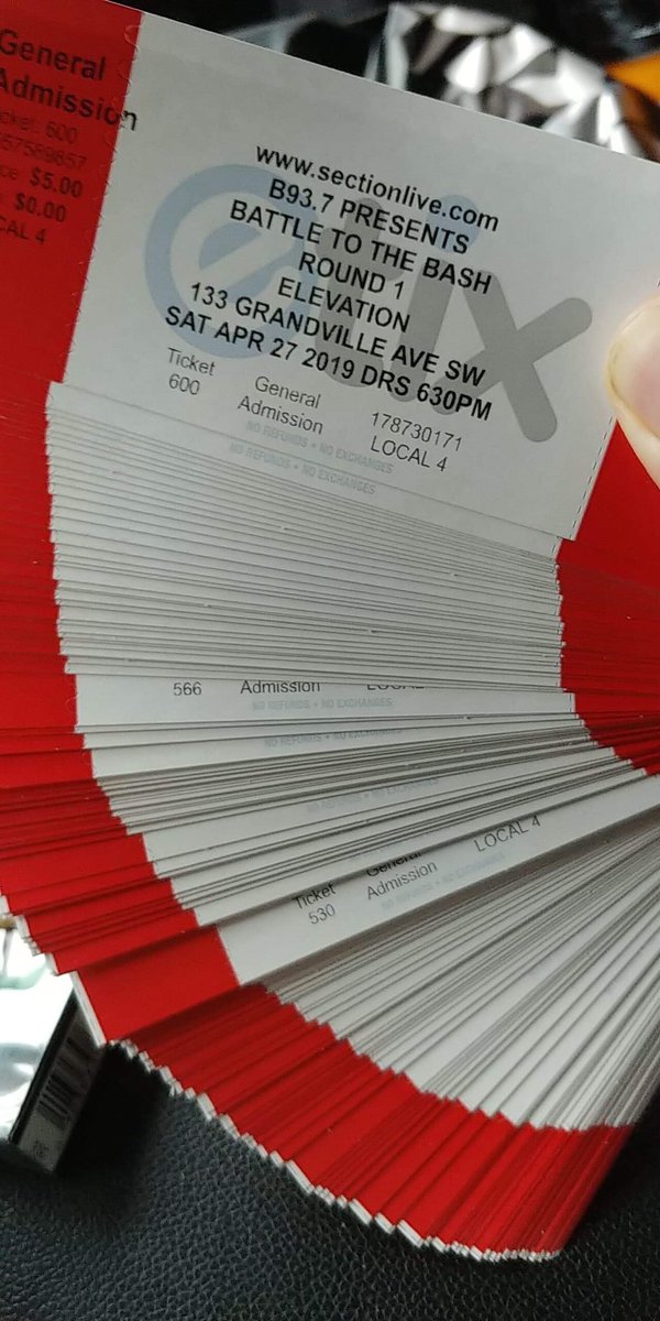 If you wanna help my band win <a href="/B93dotcom/">B93dotcom</a> “Battle Of The Bands” for an opening spot at #BirthdayBash buy a $5 ticket and vote at the first round of the competition on April 27 at <a href="/sectionlive/">The Intersection</a> in Grand RapidsFirst band goes on at 7!!

Support is appreciated and needed!