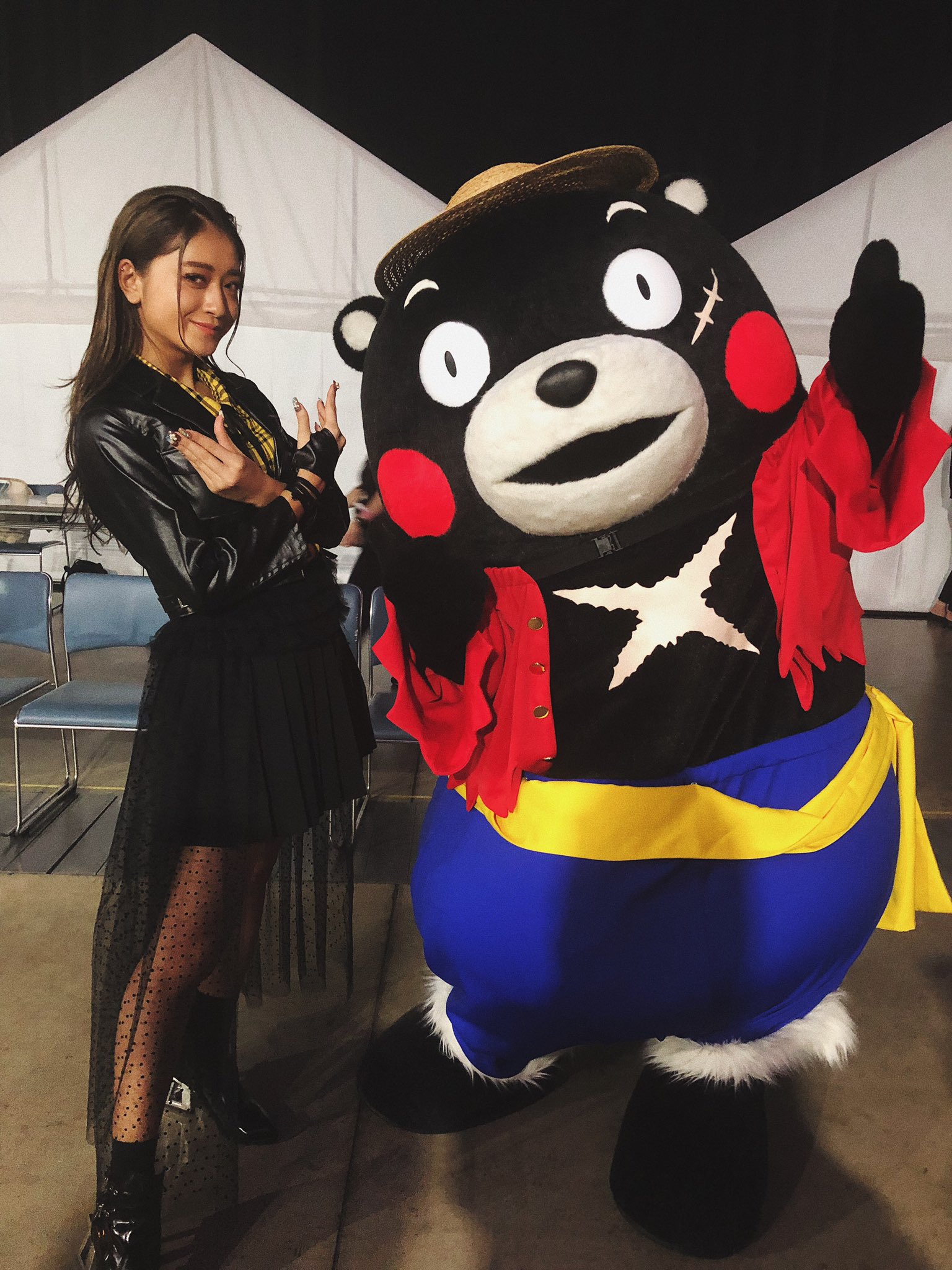 Uzivatel みちょぱ 池田美優 Na Twitteru 実はone Pieceステージを観に来てくれてたらしく 初めて尾田栄一郎さんとお会いすることができました チョッパーの名前を使っていつもお世話になってますと直接伝えられて 今日は本当いい一日でした 写真はルフィの